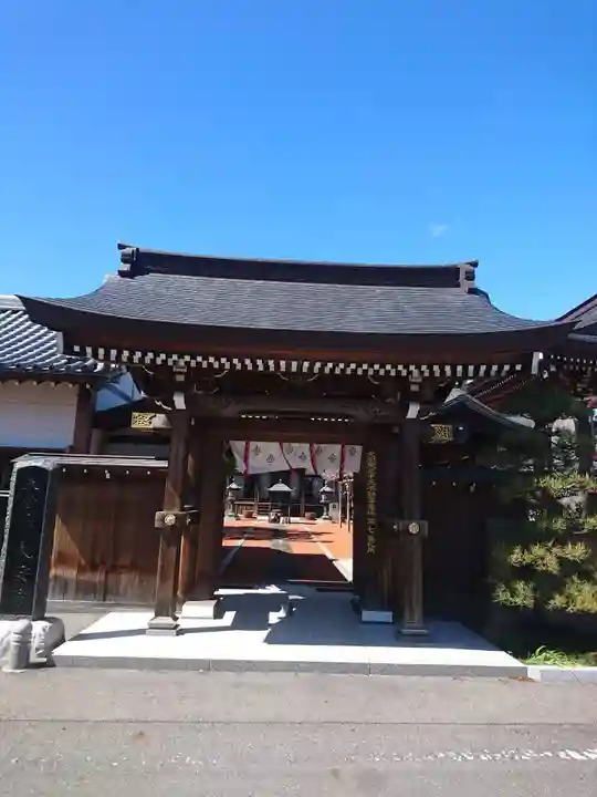 長安寺の山門・神門