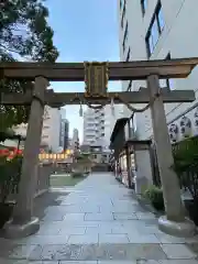 露天神社（お初天神）の鳥居