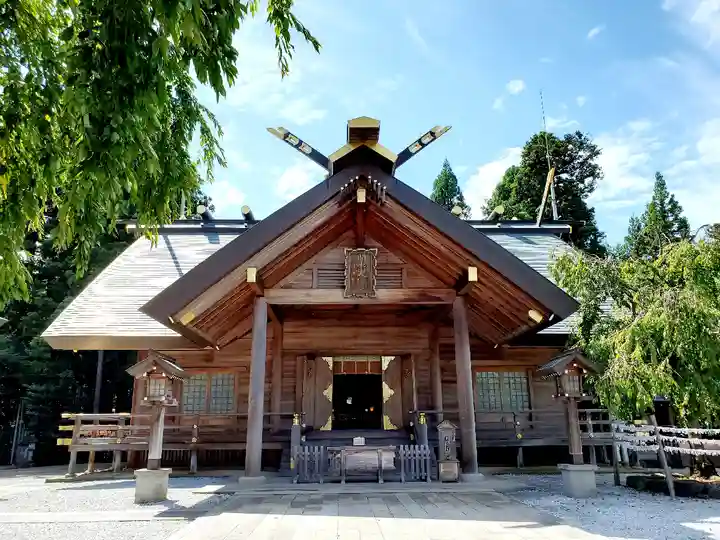 開成山大神宮の本殿・本堂