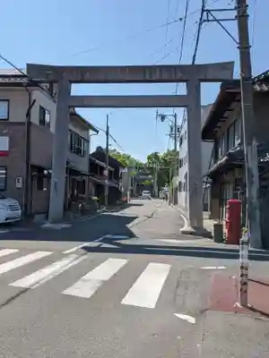 若宮神明社の鳥居