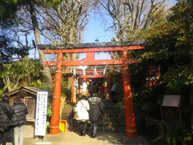 由比若宮(元鶴岡八幡宮)の鳥居