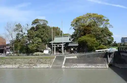 江浦八幡神社の鳥居