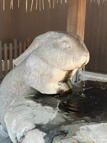 調神社の手水