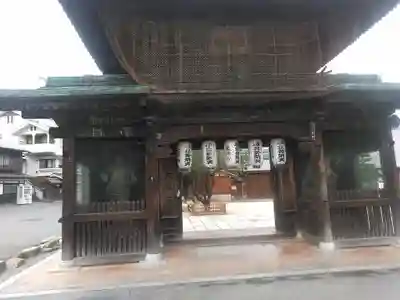 大願寺の山門・神門