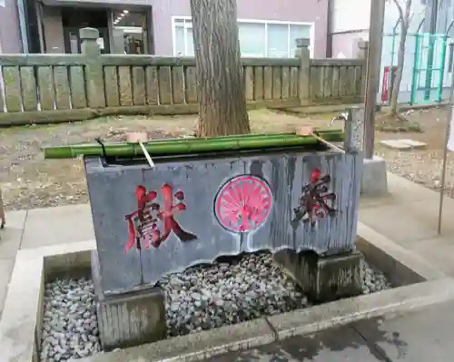 浅間神社の手水舎