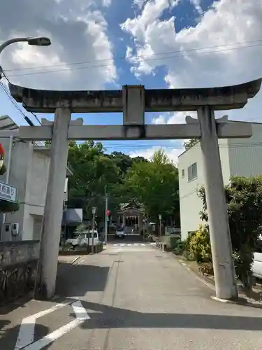 公智神社の鳥居