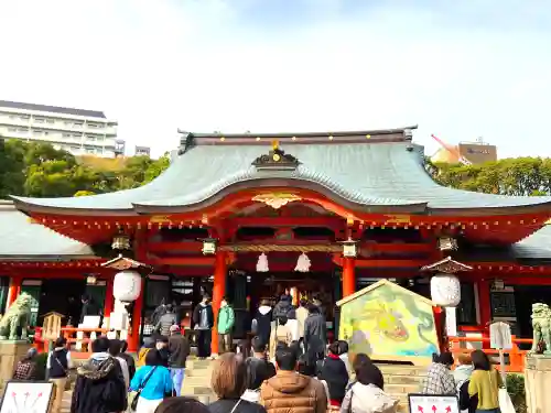 生田神社の本殿・本堂