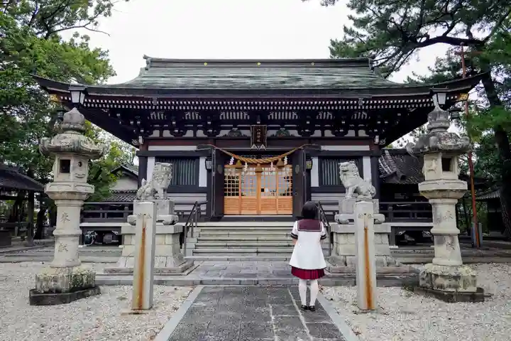 和泉八劔神社の本殿・本堂