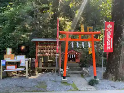 穴澤天神社の鳥居