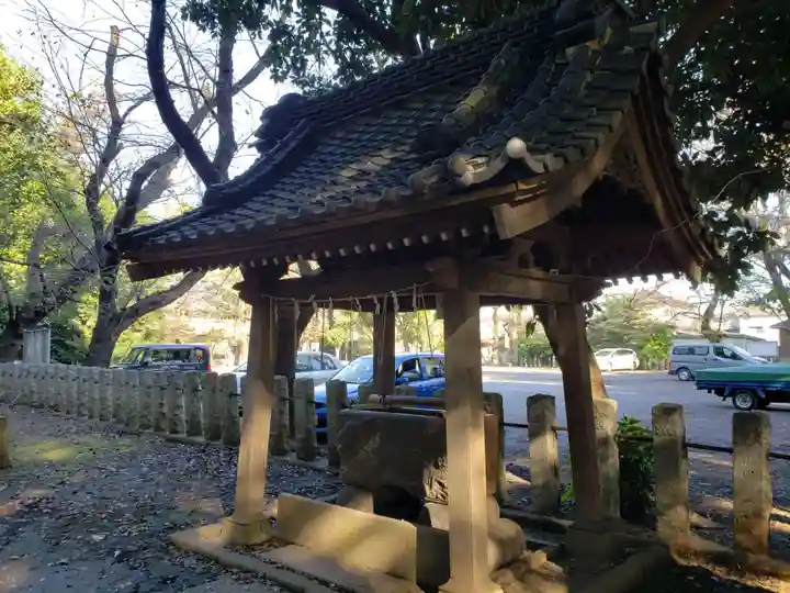 雀神社の手水舎