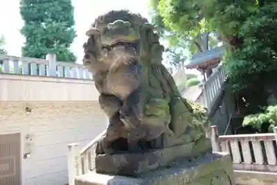 桐ヶ谷氷川神社の狛犬