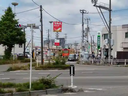 湯倉神社の周辺