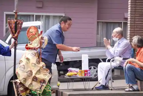 尻岸内八幡神社のお祭り