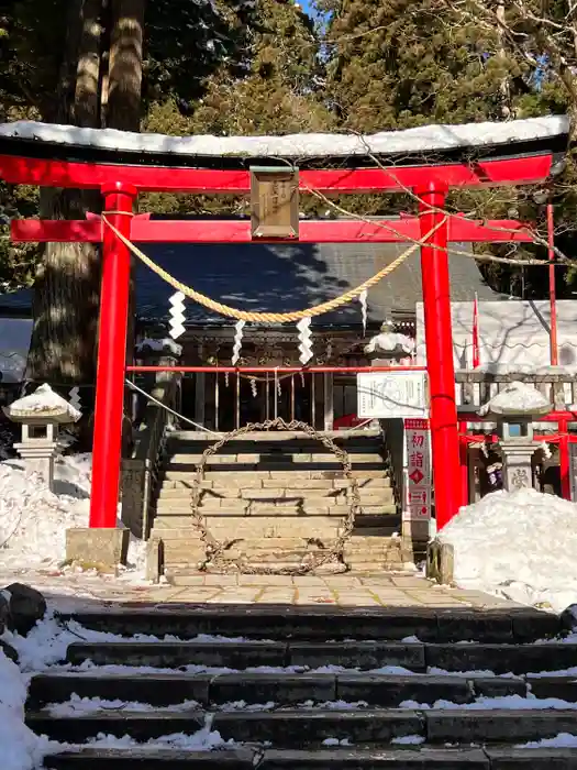 志和稲荷神社の鳥居