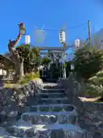 横浜御嶽神社の鳥居