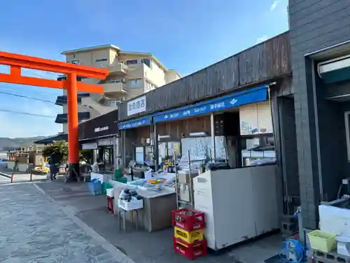 淡嶋神社の周辺