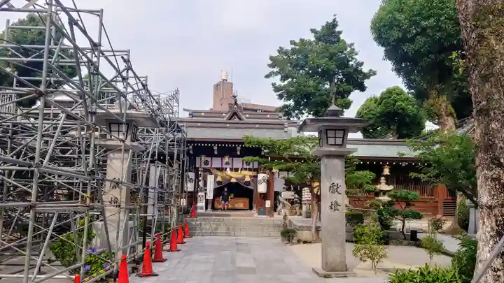 櫛田神社の山門・神門