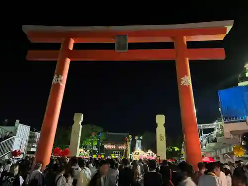 松原八幡神社の鳥居