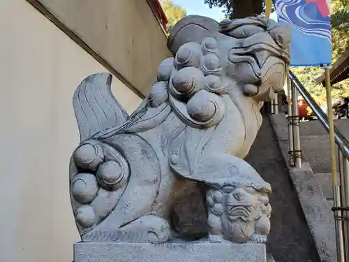 自由が丘熊野神社の狛犬