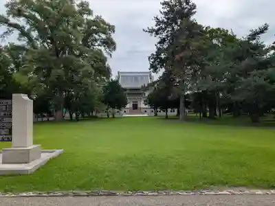 北海道護國神社の庭園