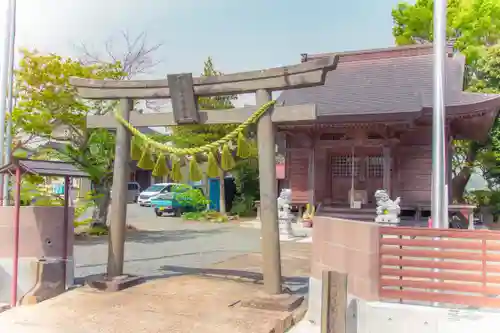 廣幡八幡神社の鳥居