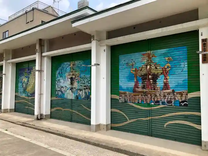 深川神明宮の周辺