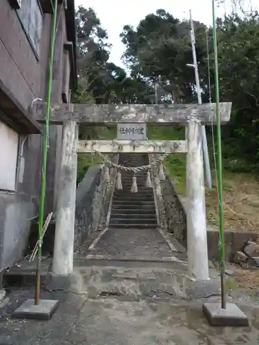 波切神社の鳥居