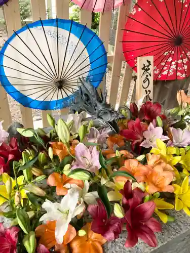 札幌諏訪神社の手水舎