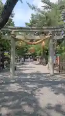 建部大社の鳥居