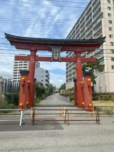 海神社の鳥居