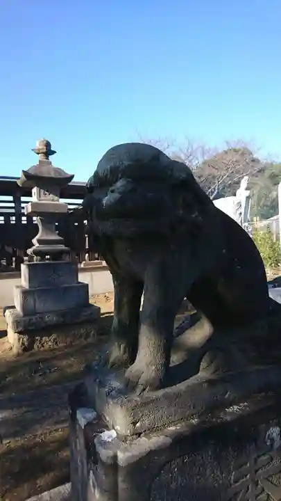 八幡神社の狛犬