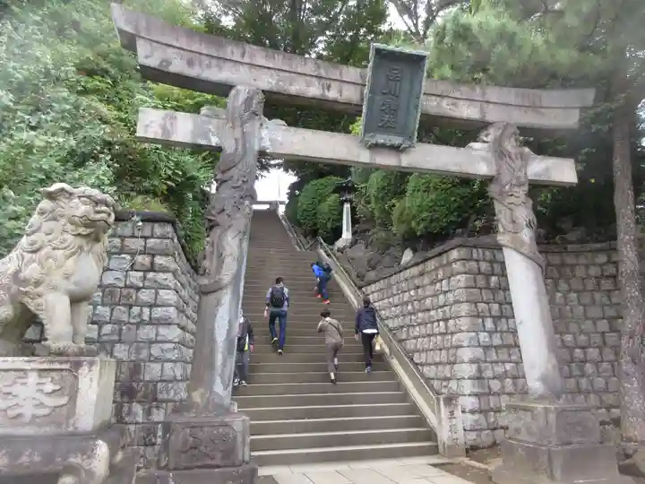 品川神社の鳥居
