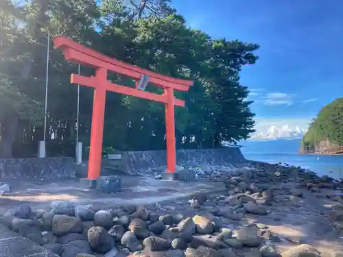 諸口神社の鳥居