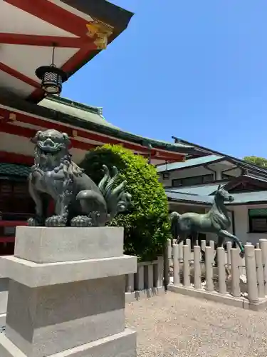 西宮神社の狛犬