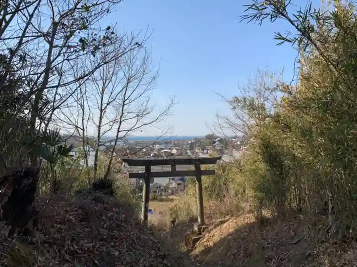 妙見神社の鳥居