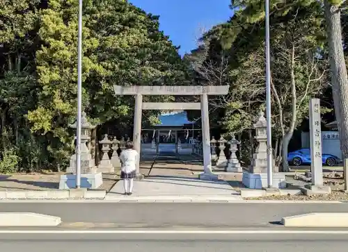 日吉神社の鳥居