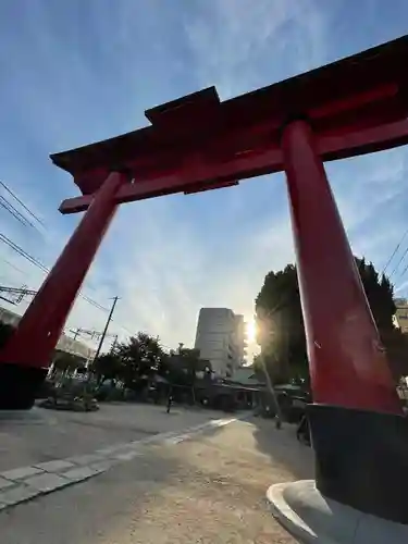 尼崎えびす神社の鳥居