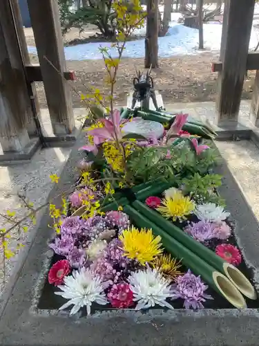 札幌護國神社の手水舎