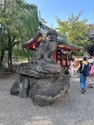 浅草神社の狛犬