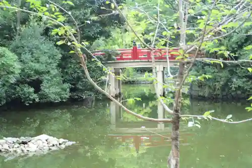 武蔵一宮氷川神社の庭園