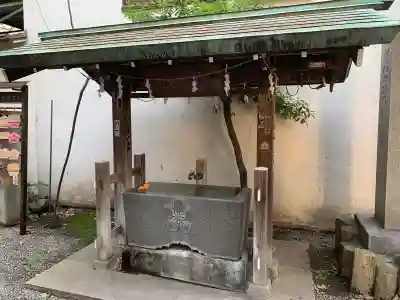櫻木神社の手水舎