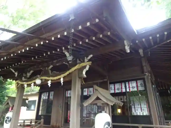 弥生神社の本殿・本堂