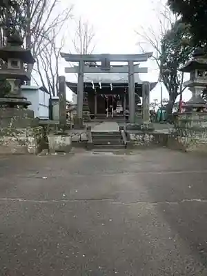熊野福藏神社の鳥居