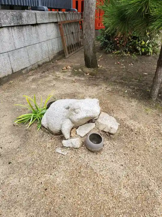 熊内八幡神社の狛犬