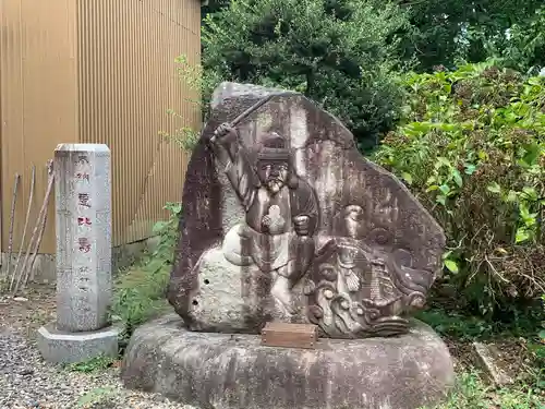 常陸二ノ宮　静神社の像