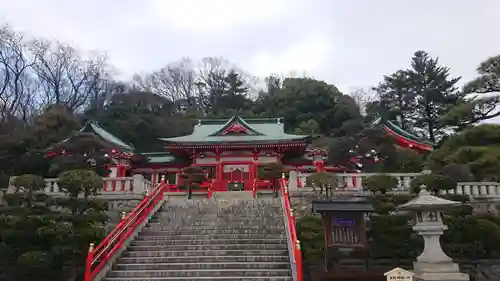 足利織姫神社の本殿