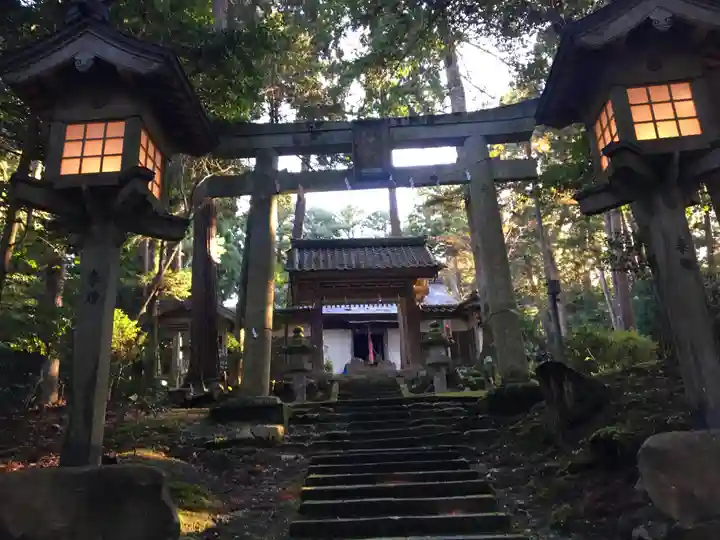 大塩八幡宮の鳥居