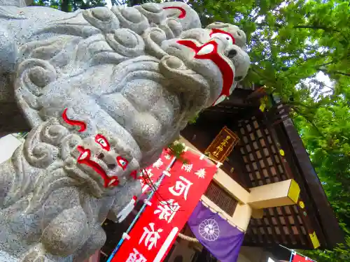 豊平神社の狛犬