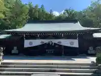 山梨縣護國神社の本殿・本堂