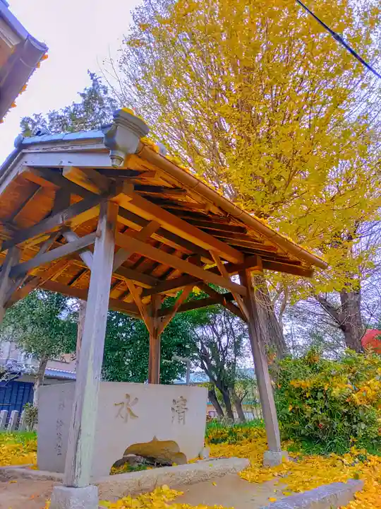神明社(下切町)の手水舎
